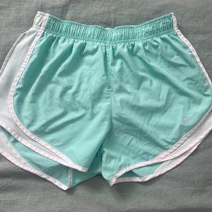 Mint Green Nike Dri-Fit Shorts